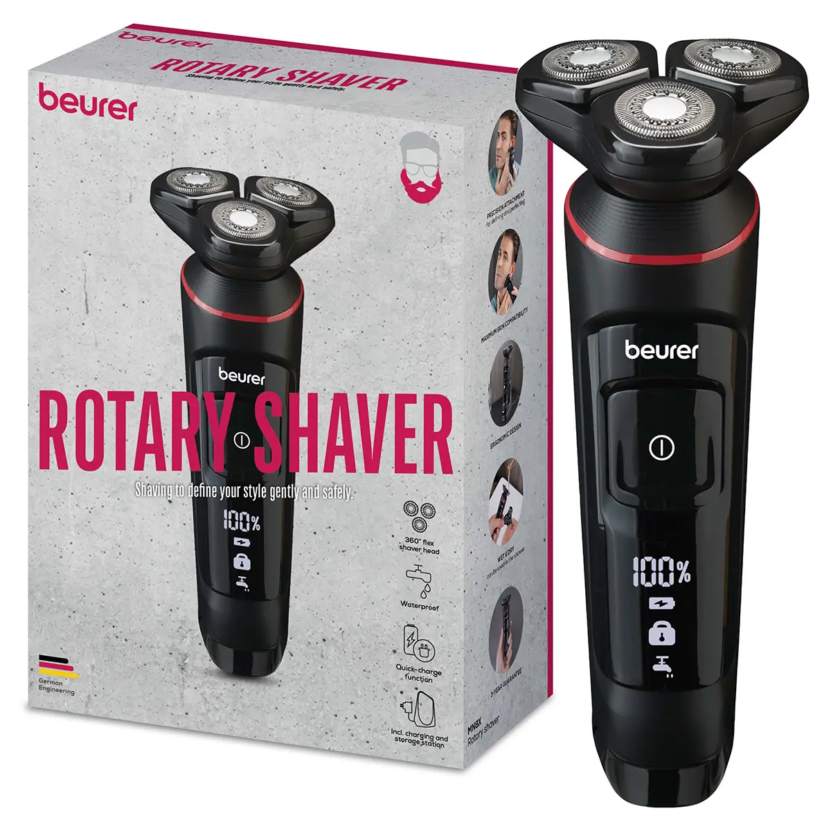 Beurer Rotary shaver for men MN8X - view 3