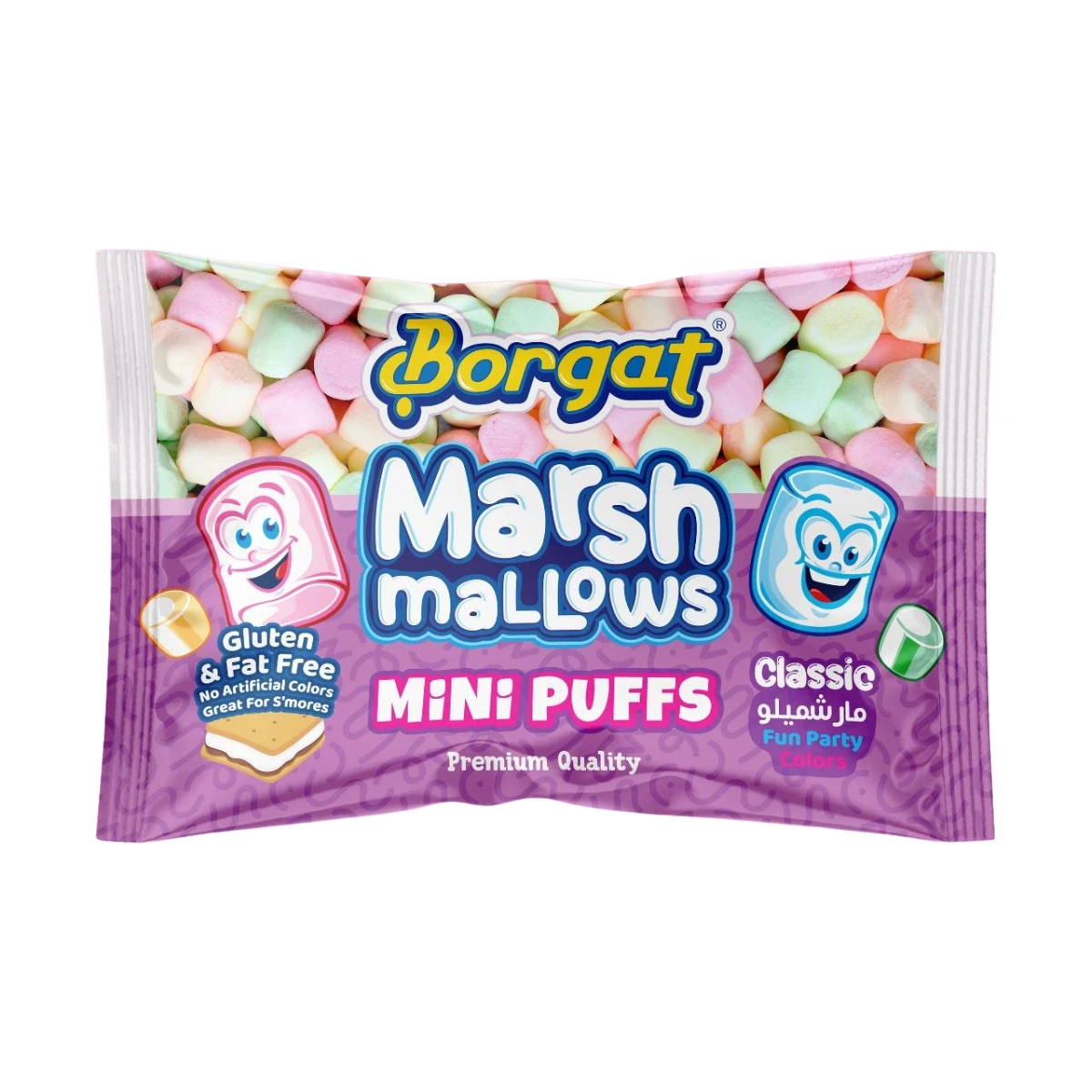 Borgat Marshmallows Mini Fun Party 300 gm 