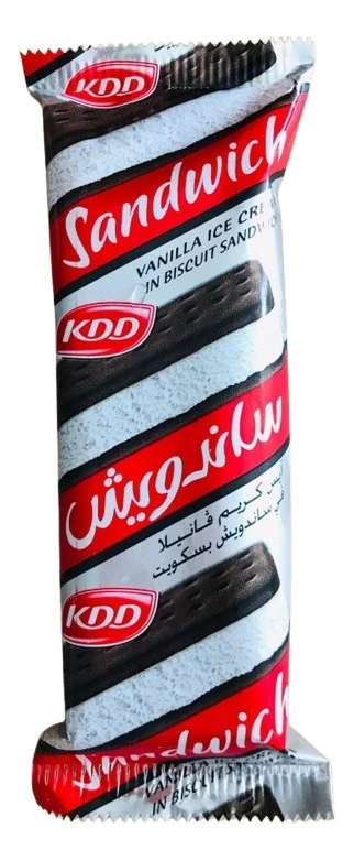 KDD Ice Cream Sandwich Vanilla 77 Ml