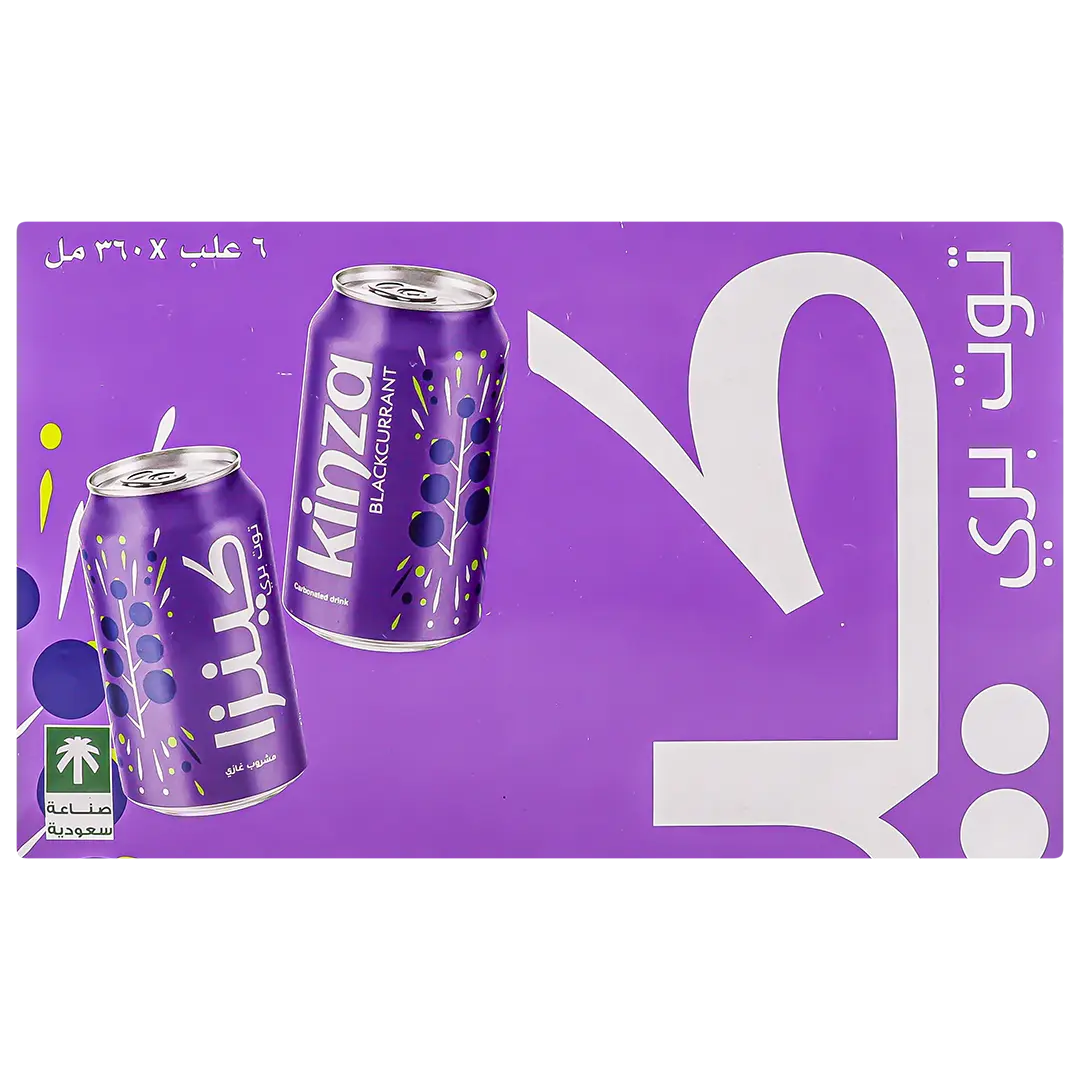 Kinza Blackcurrant 6 pcs 360 ml - view 3