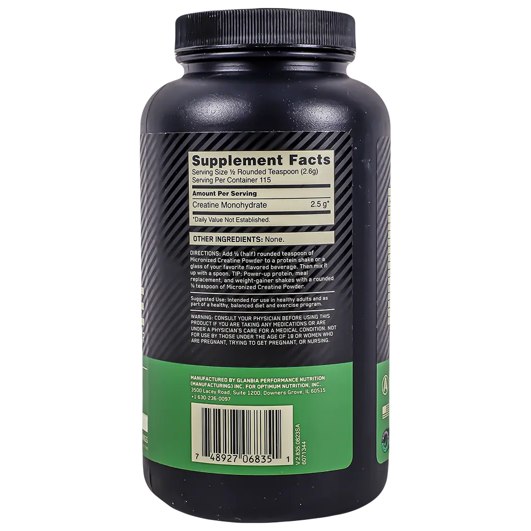 Optimum Nutrition Creatine 300 gm - view 2