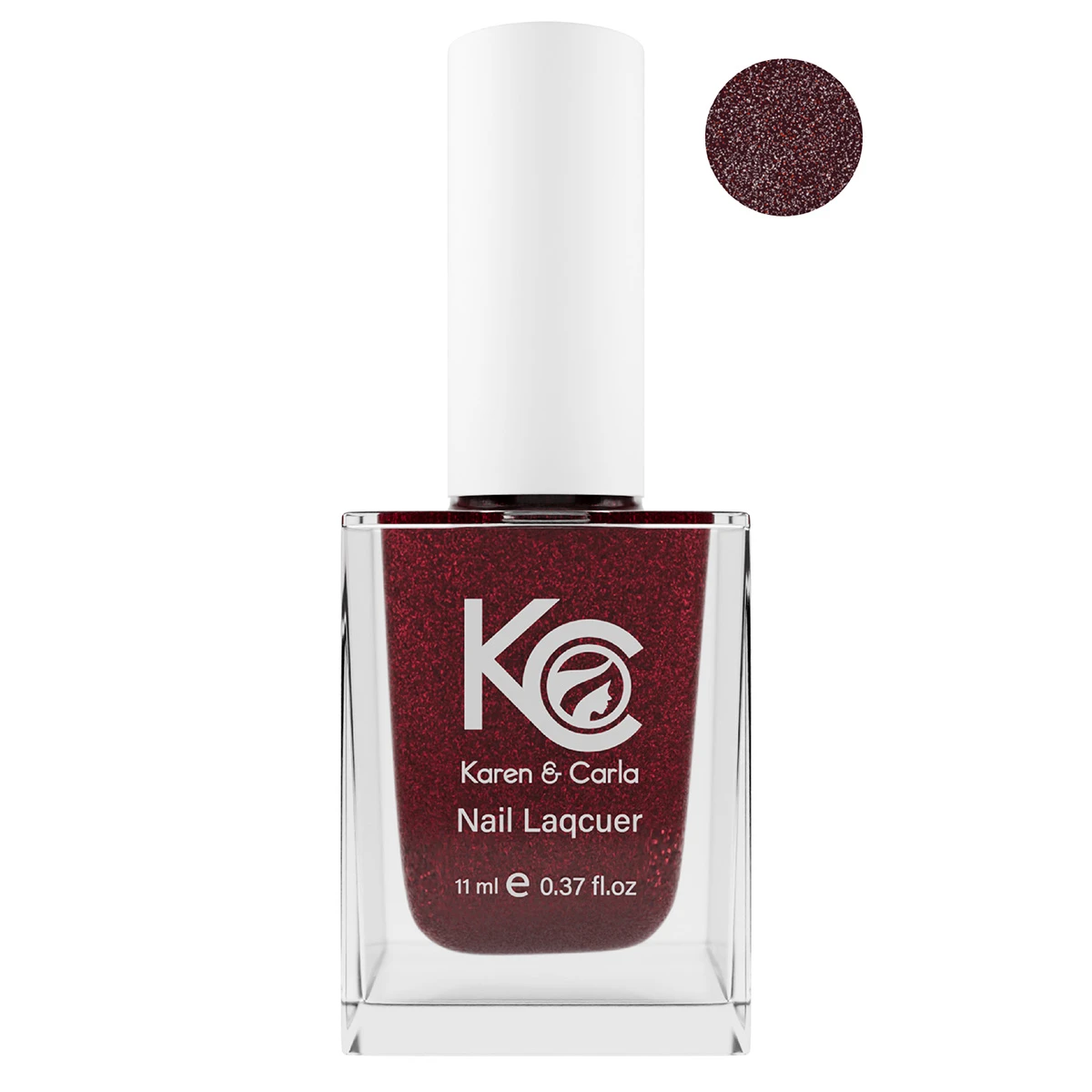 Karen And Carla Nail Lacquer Royal Burgundy 149