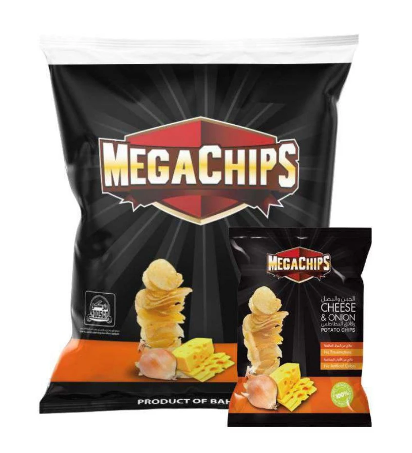 Mega Chips Cheese & Onion 13GmX22