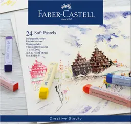 Faber Castell Soft Pastel Creative Studio Long 24 Color
