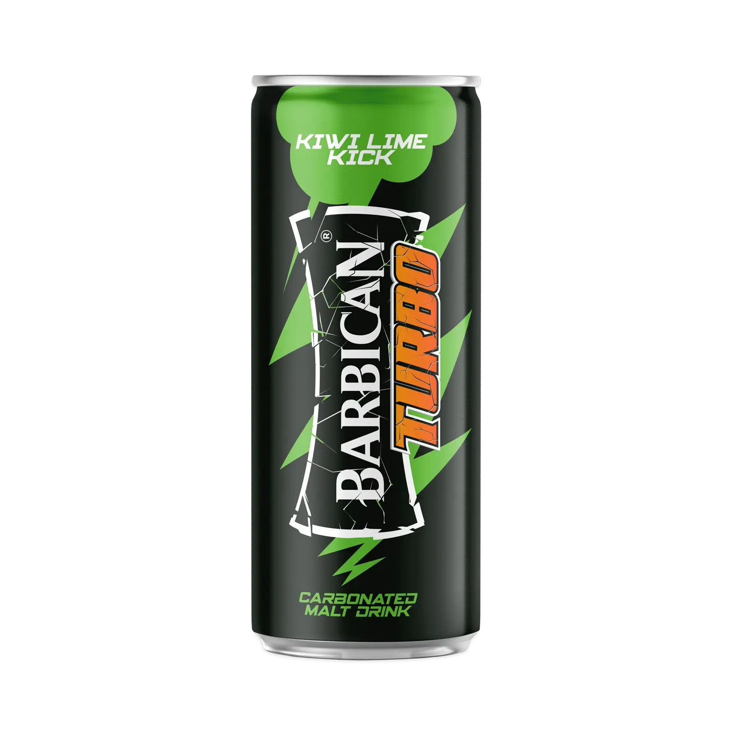Barbican Turbo Kiwi Lime Kick Non Alcoholic Carbonated Malt Drink 240 Ml - view 1