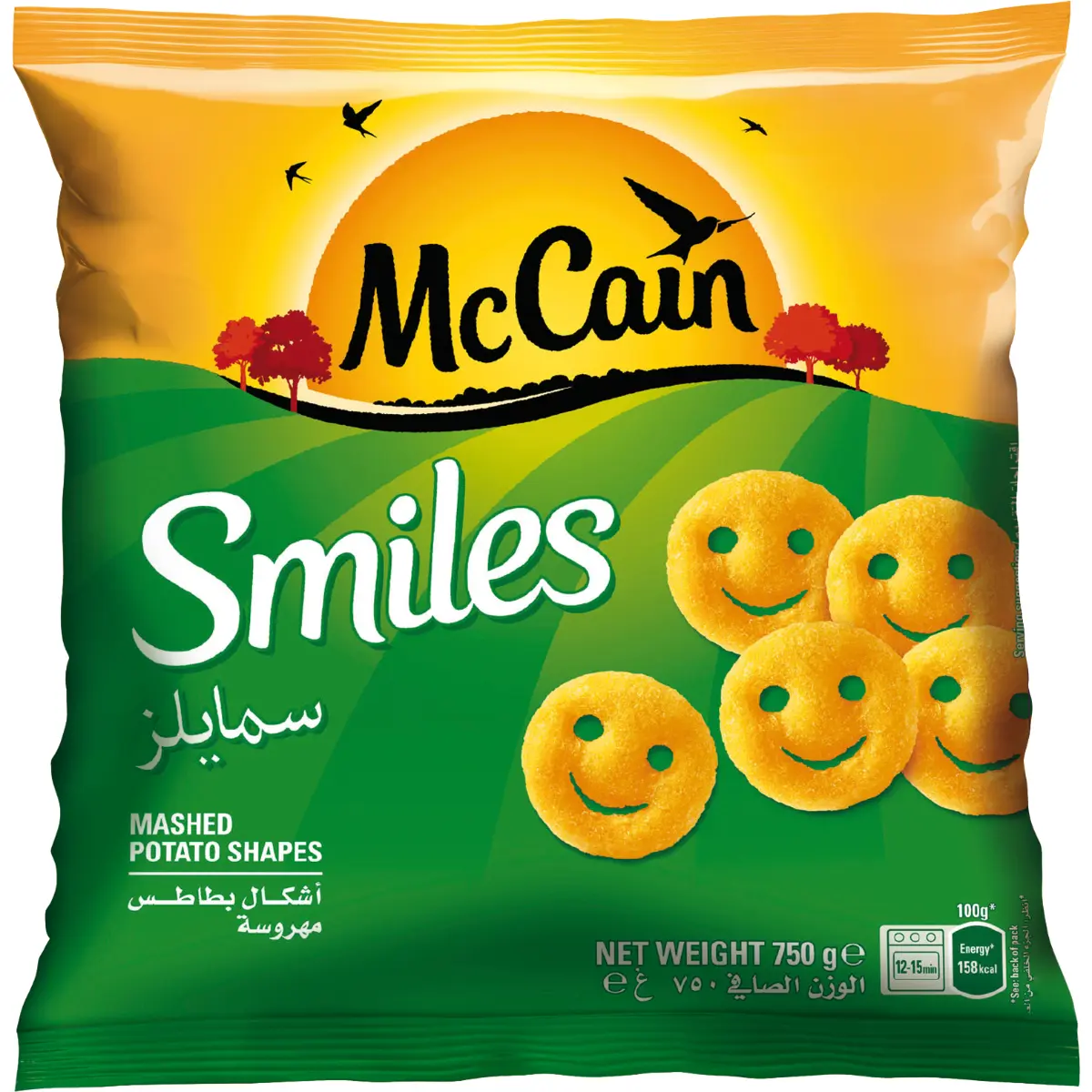 Mccain Smiles Potato Fries 750G - view 1