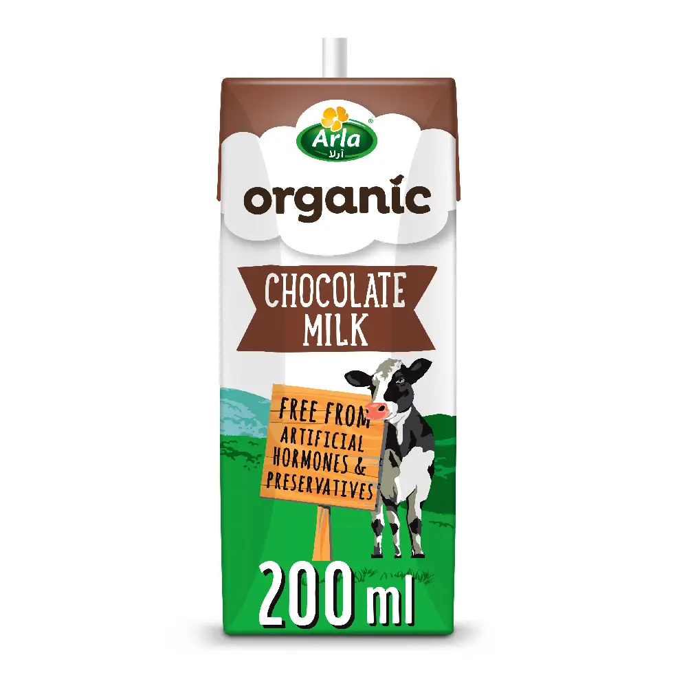 Arla Organic Milk Chocolate Flavour 200 ml - view 1