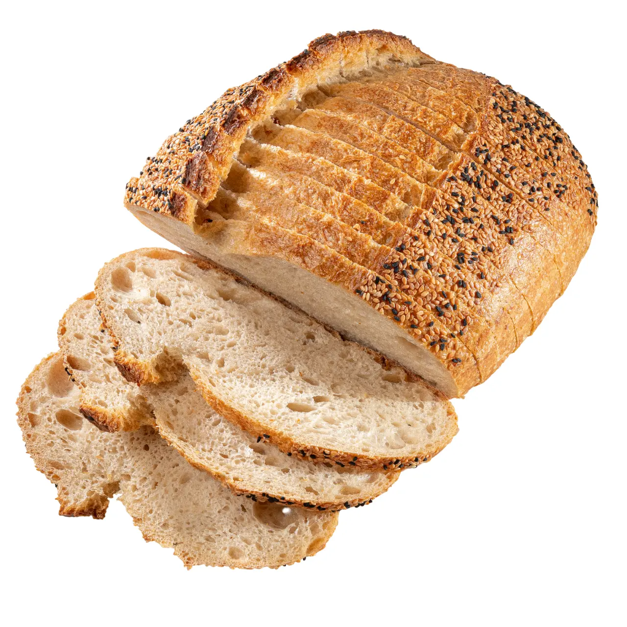 Mekhbaz Sourdough Sesame and Nigella Seeds 750 gm - view 2