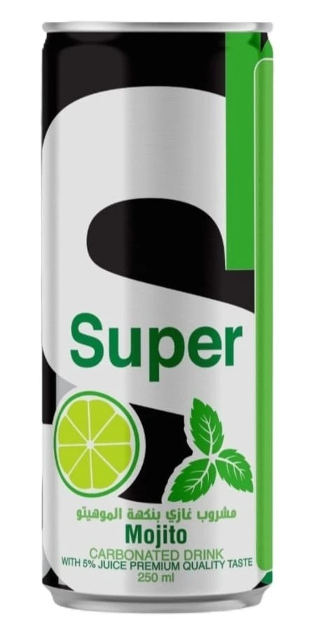 Super Drink Mojito Carbonated Drink 250Ml