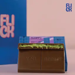 Floppy Milk Chocolate with Kunafa Pistachio 57 gm