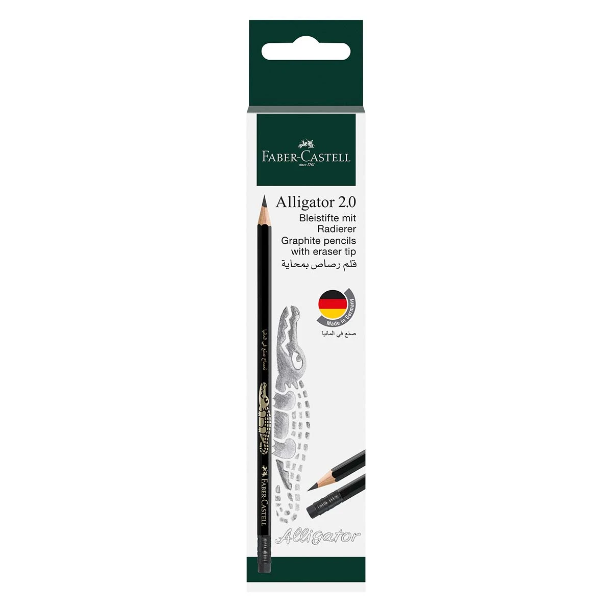 Faber Castell Blacklead Pencil Alligator New 2.0 mm 12 pcs