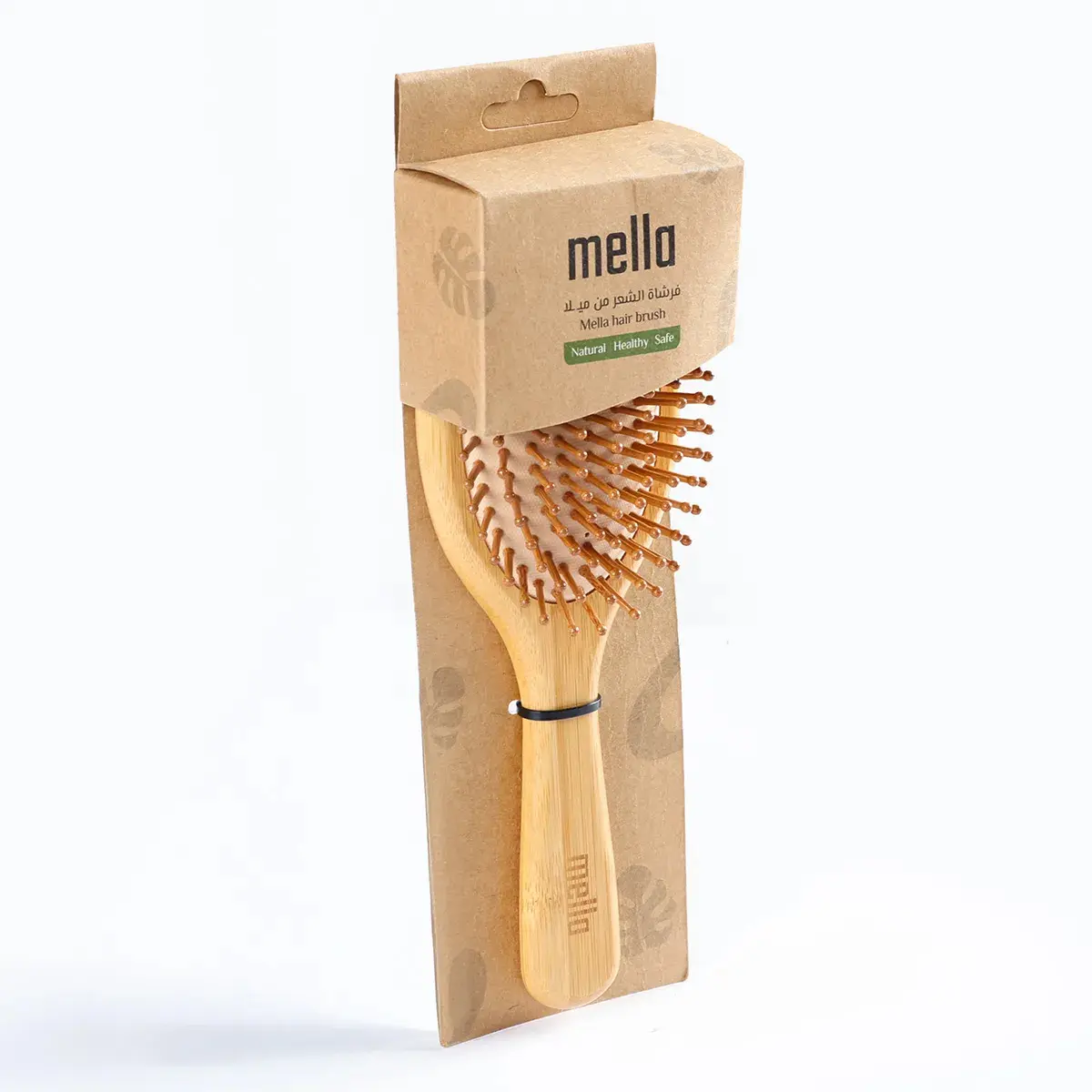 Mella Anti-Static Massaging Wooden Hair Brush - view 2