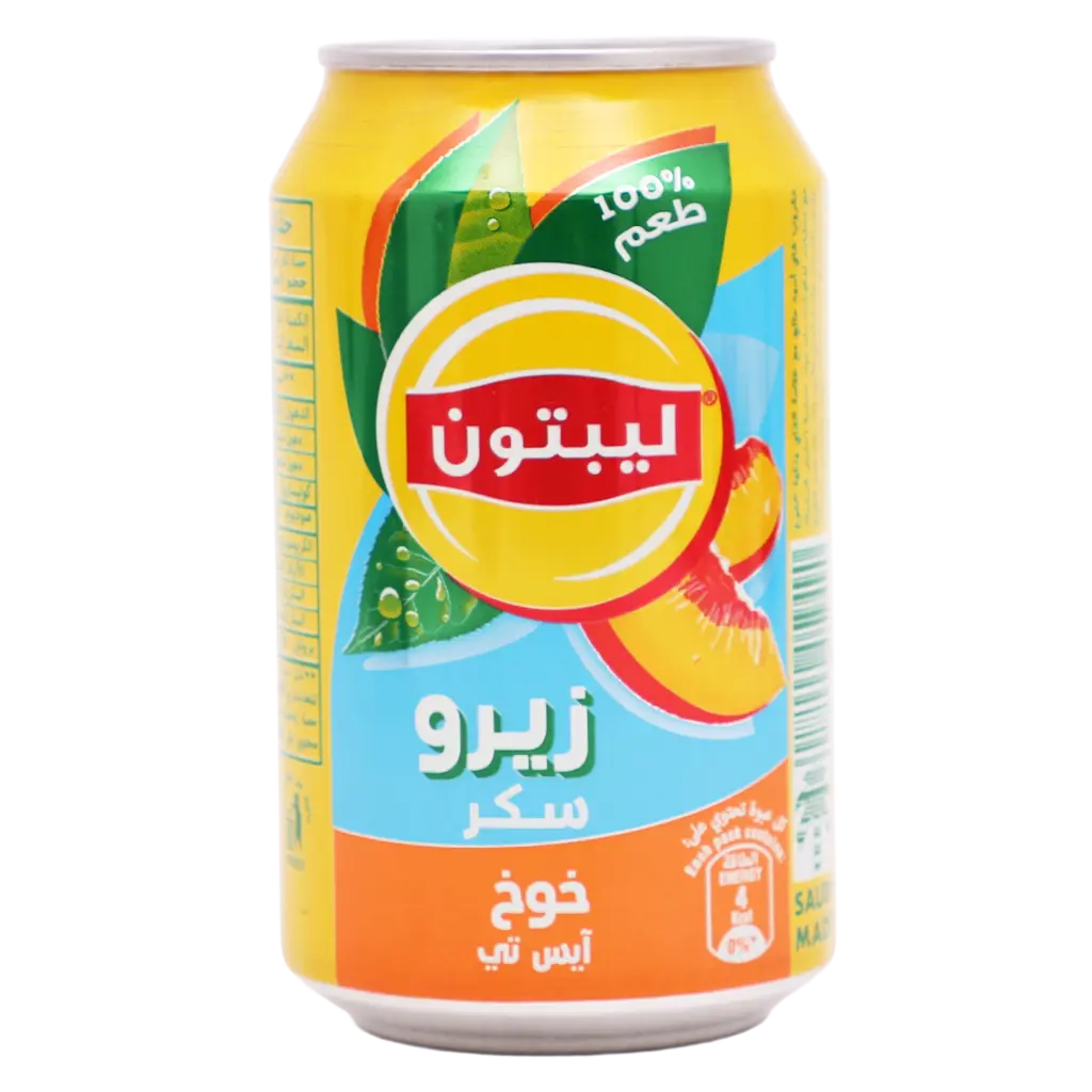 Lipton Ice Tea Zero Sugar Peach Flavour 320 ml - view 1