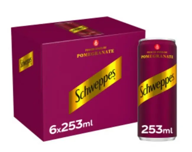 Schweppes Pomogranate 253MX6 - view 1