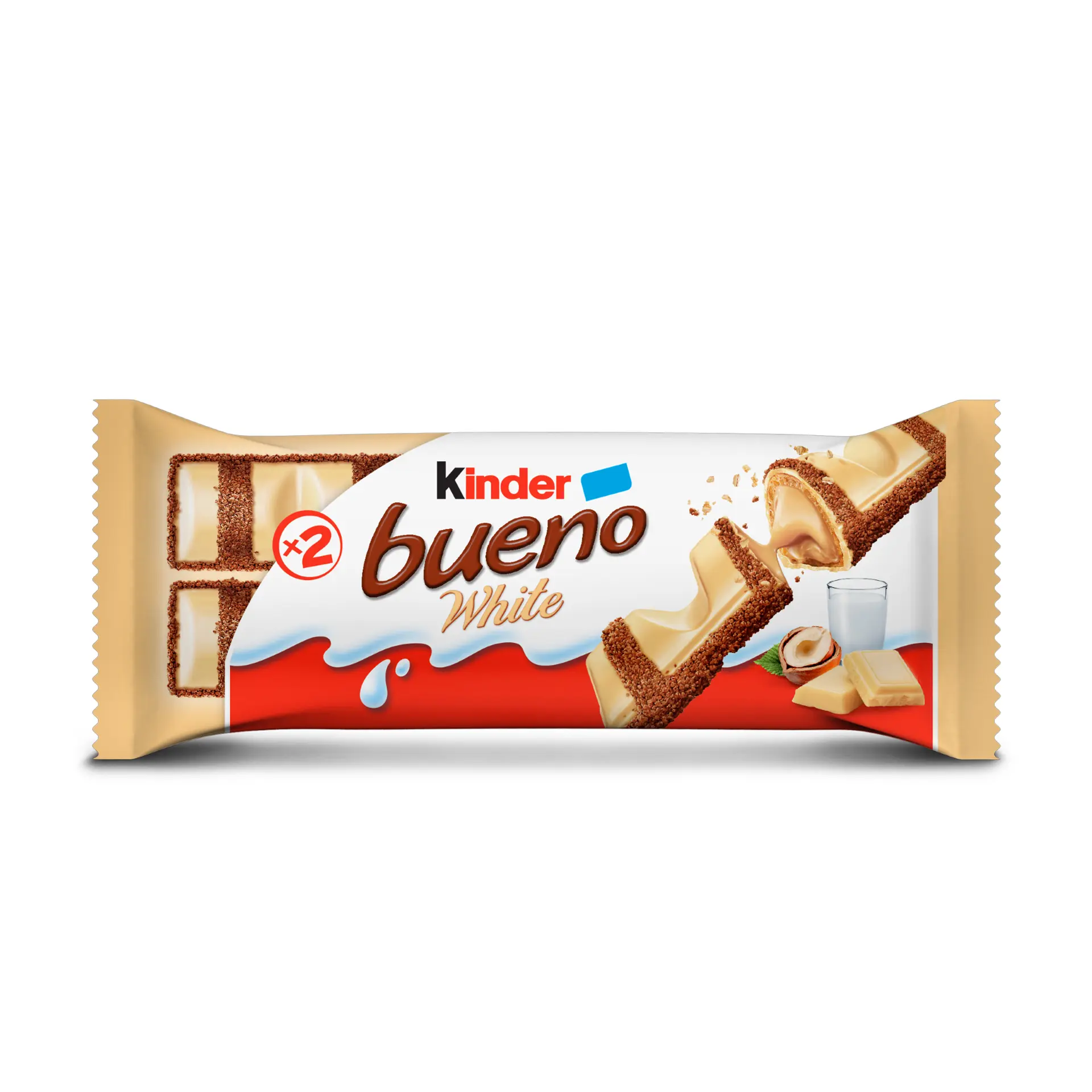 Kinder Bueno White Chocolate Bar 2 Bars 39 gm - view 1