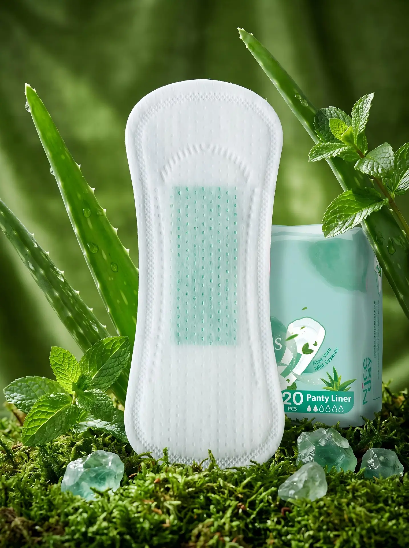 Nice Day Sanitary Pads Herbs Daily 155 mm 20 pcs - view 4