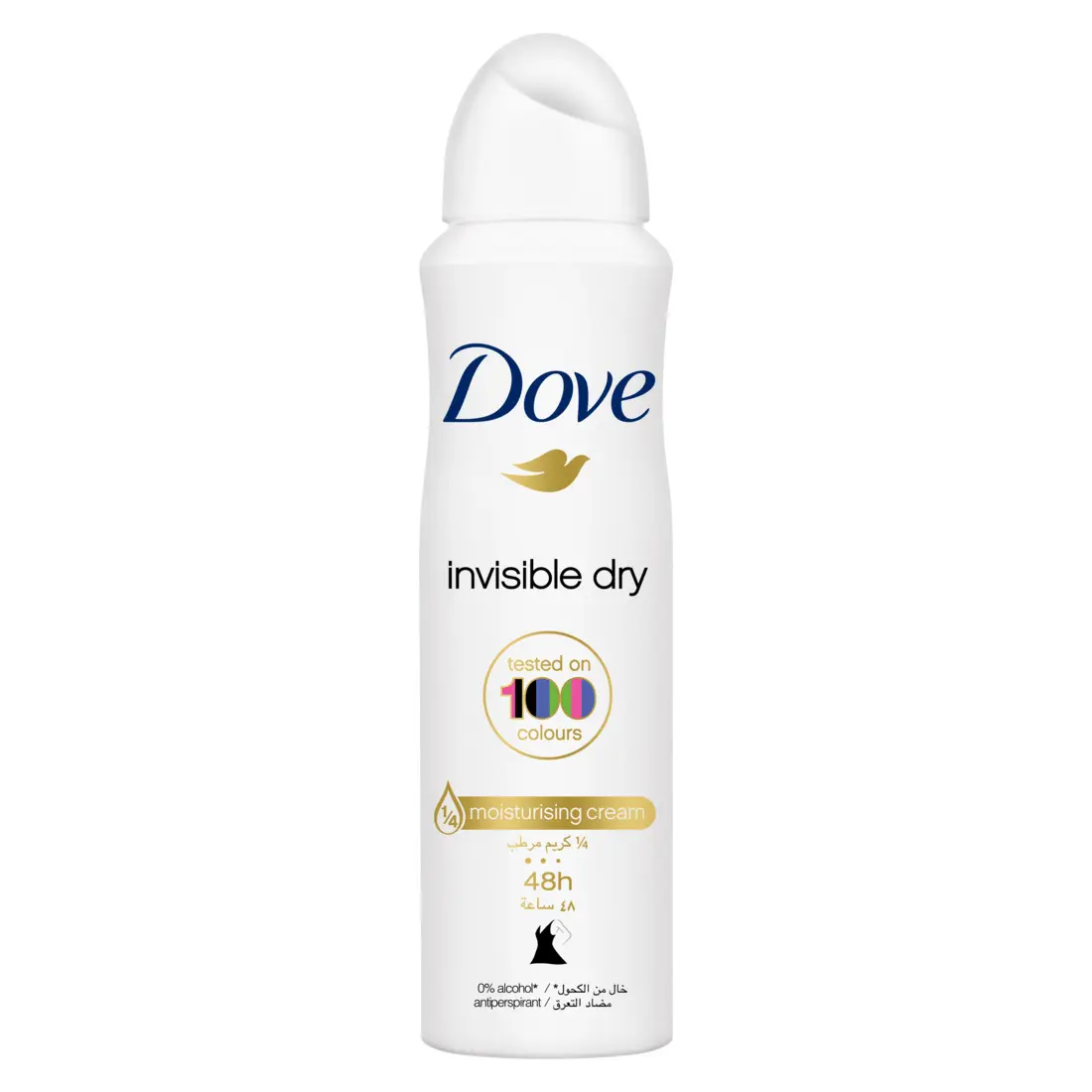 Dove Antiperspirant Deodorant Spray Invisible Dry For Women 150 Ml - view 1