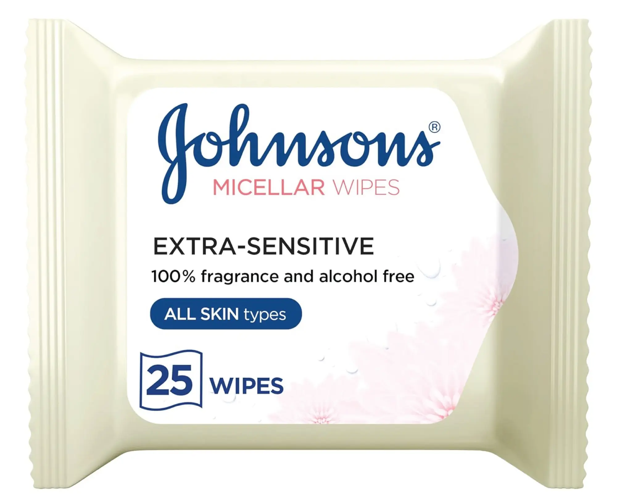 Johnson's Face Micellar Wipes For Sensitive Skin 25 pcs - view 1
