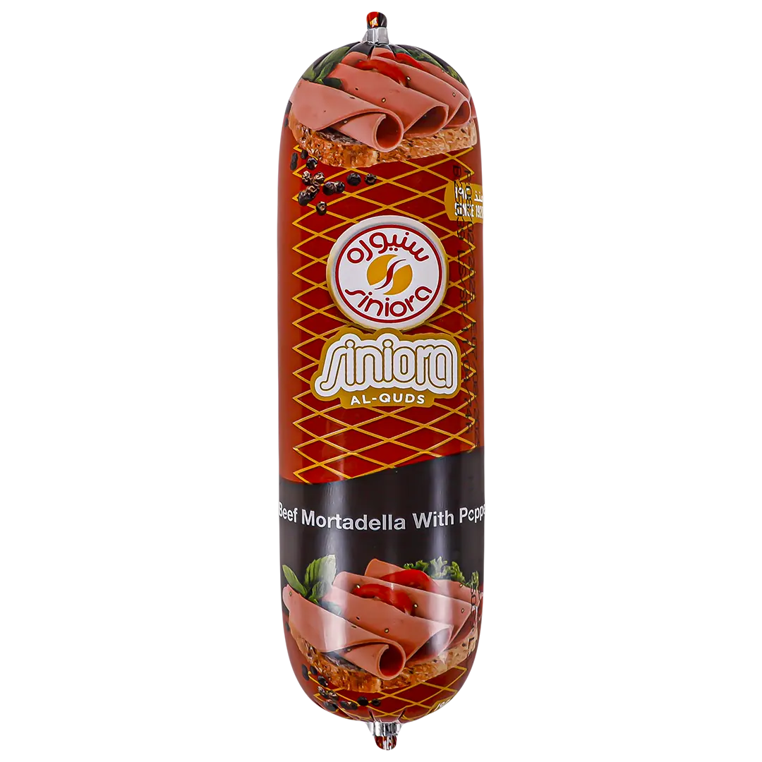 Siniora Beef Mortadella Pepper 500 gm - view 1