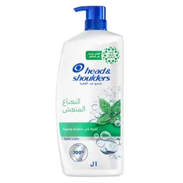 Head & Shoulders Menthol Fresh Anti Dandruff Shampoo Cools And Energizes Scalp 1 L