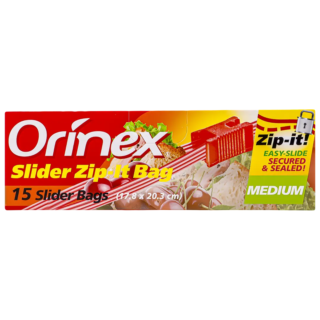 Orinex Slider Zip-It Lock M Bags 15 pcs - view 2