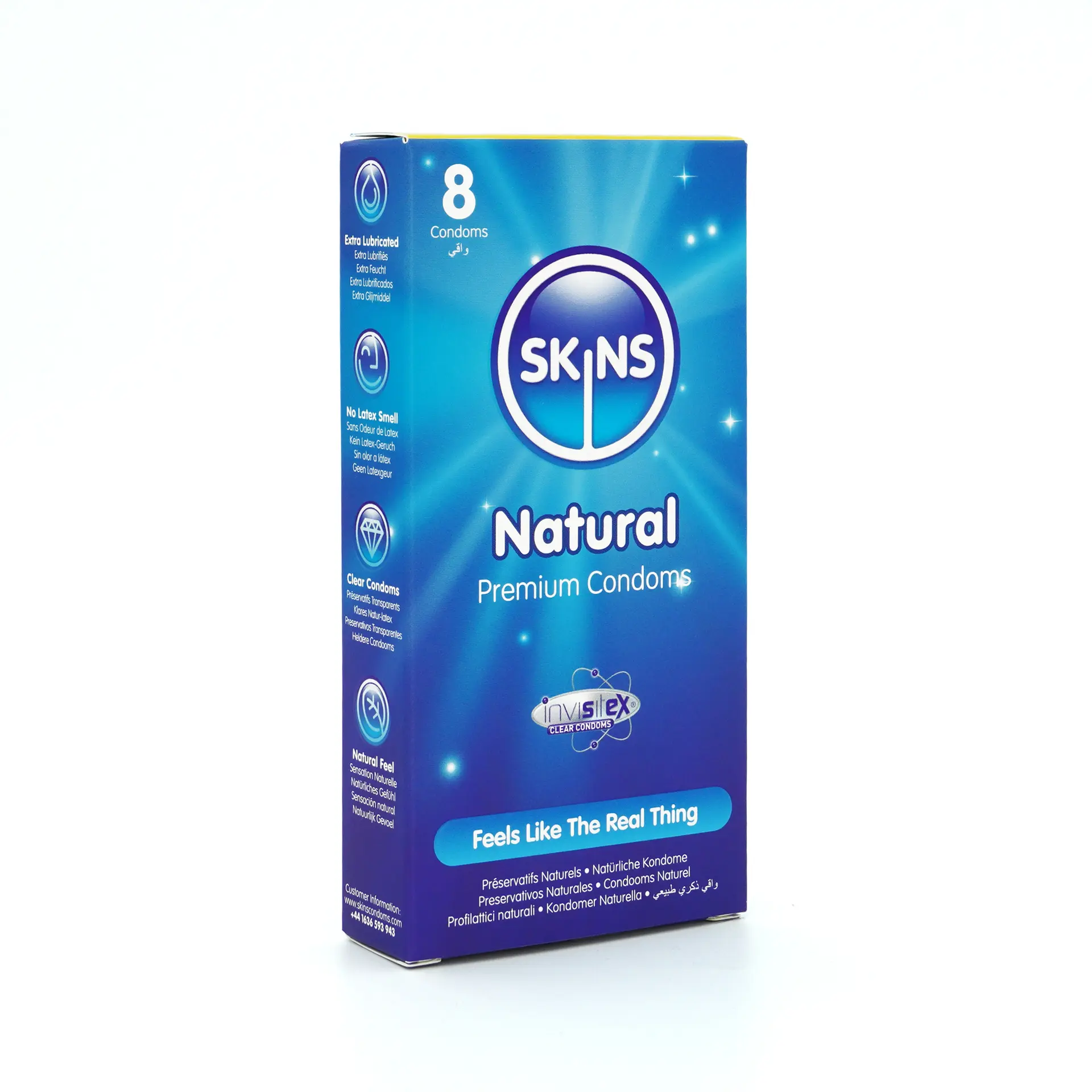 Skins Condom Natural 8 Pack - view 2