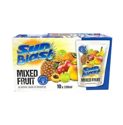 Sunblast Mix Fruit 10pcs 200 ml - view 1