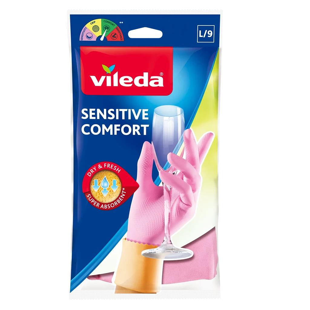 Vileda Sensitive Gloves L