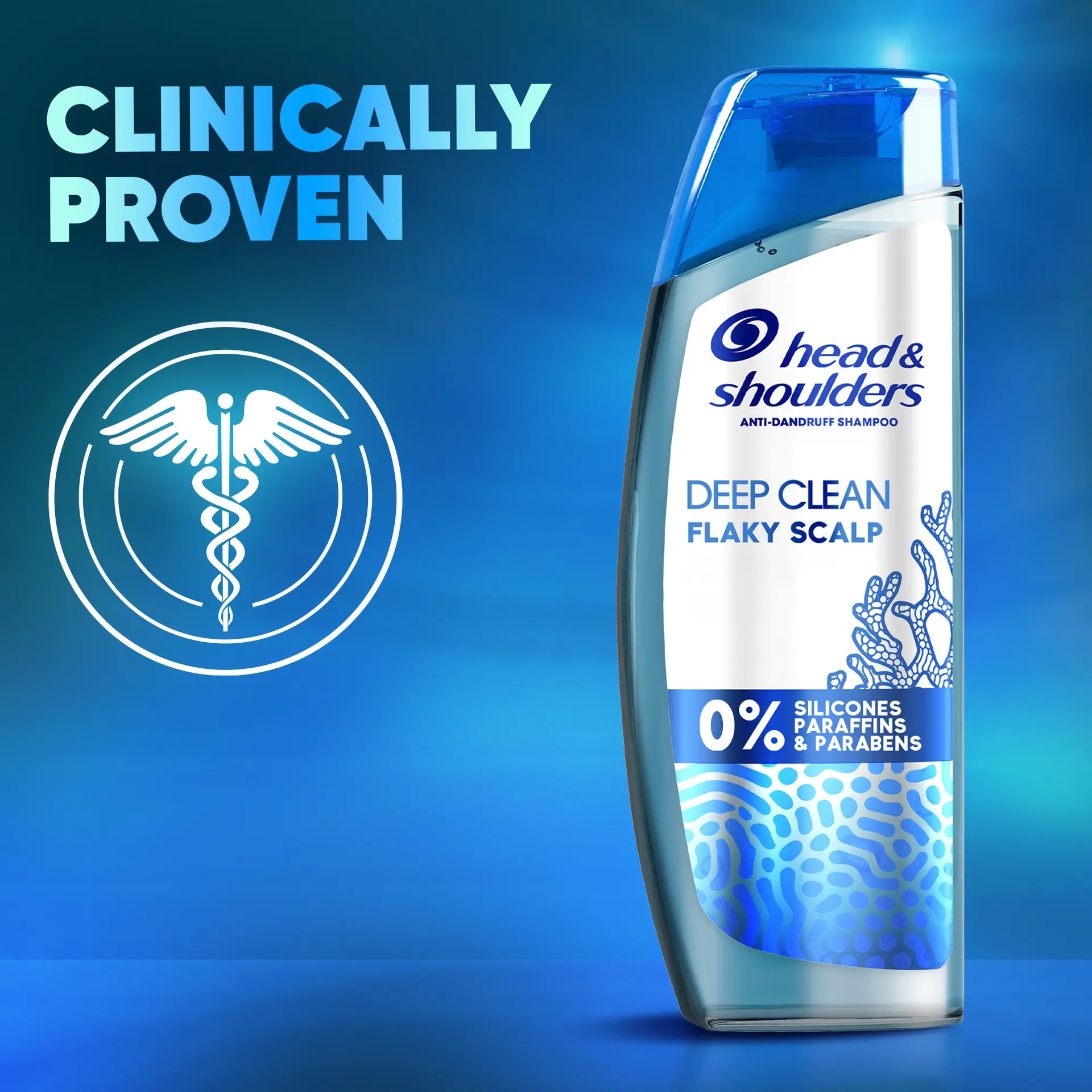 Head & Shoulders Deep Clean For Severe Flaky Scalp Anti-Dandruff  400 ml   - view 2