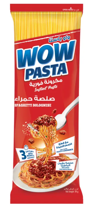 Wow Pasta Spaghetti Bolognese 94 gm - view 1