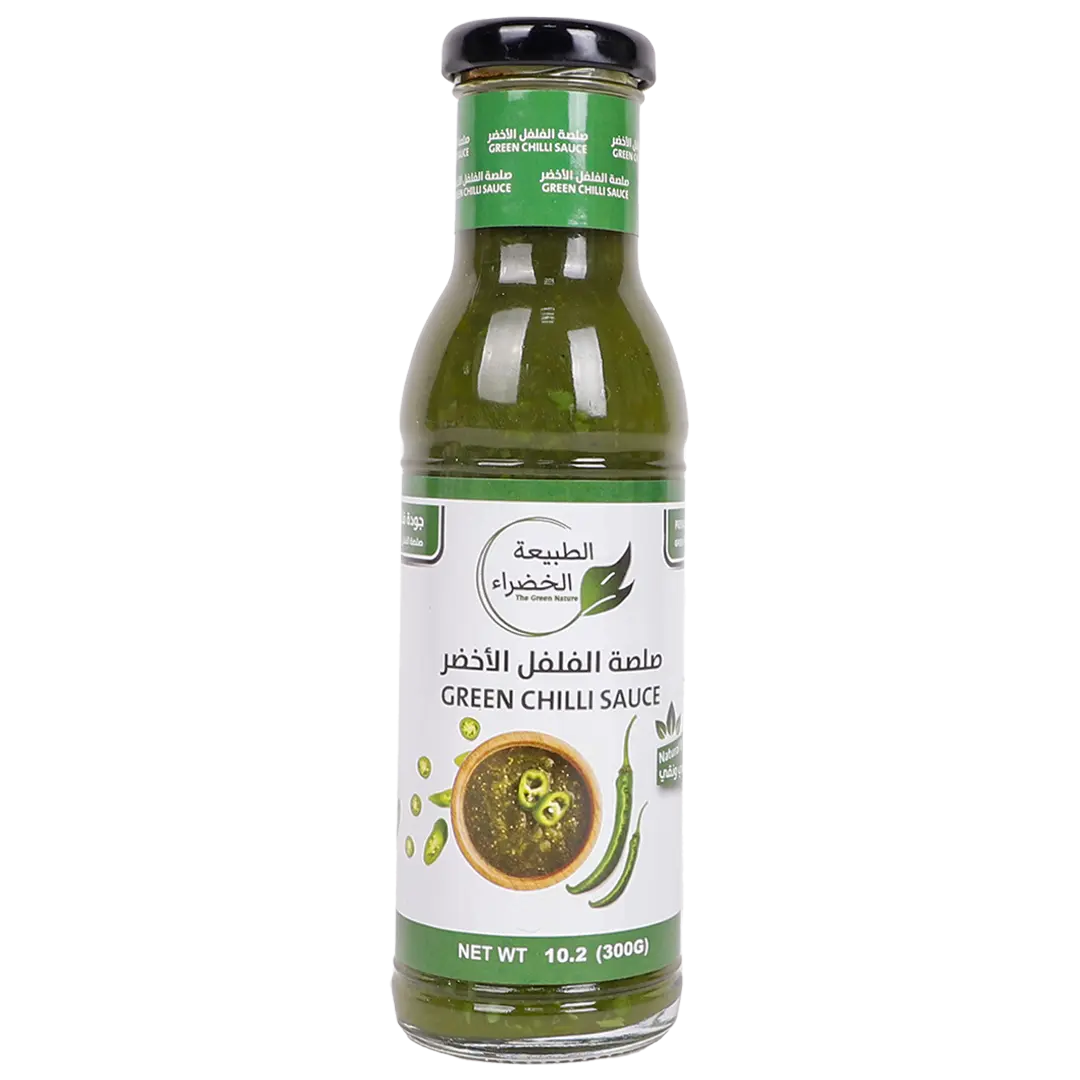 The Green Nature Green Chilli Sauce 300 gm - view 1