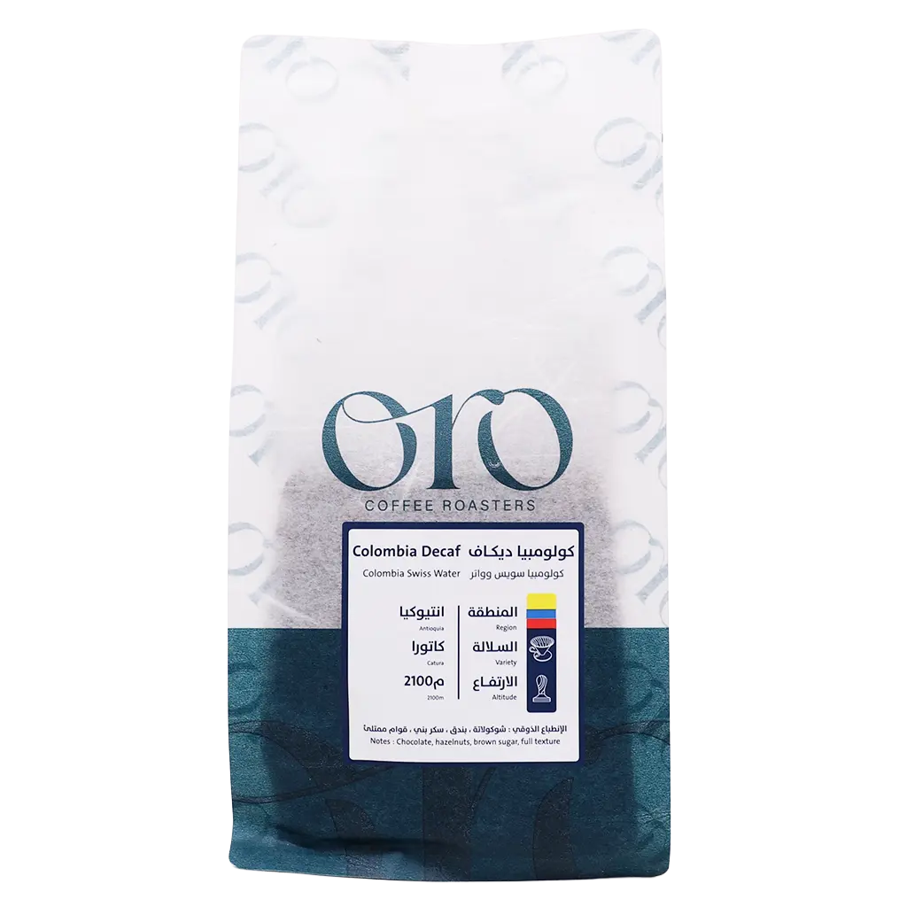 Oro Colombia Decaf Swiss Water Filter And Espresso 250 Gm - view 3