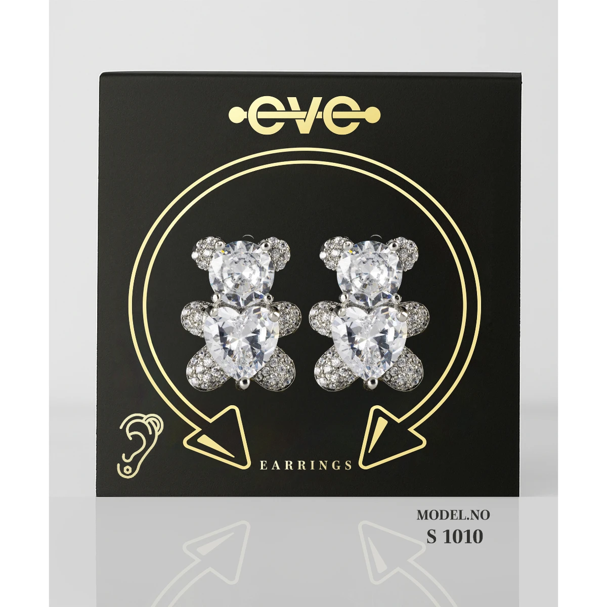 Eve Ear Piercing Silver  S 1010 Ear Ring
