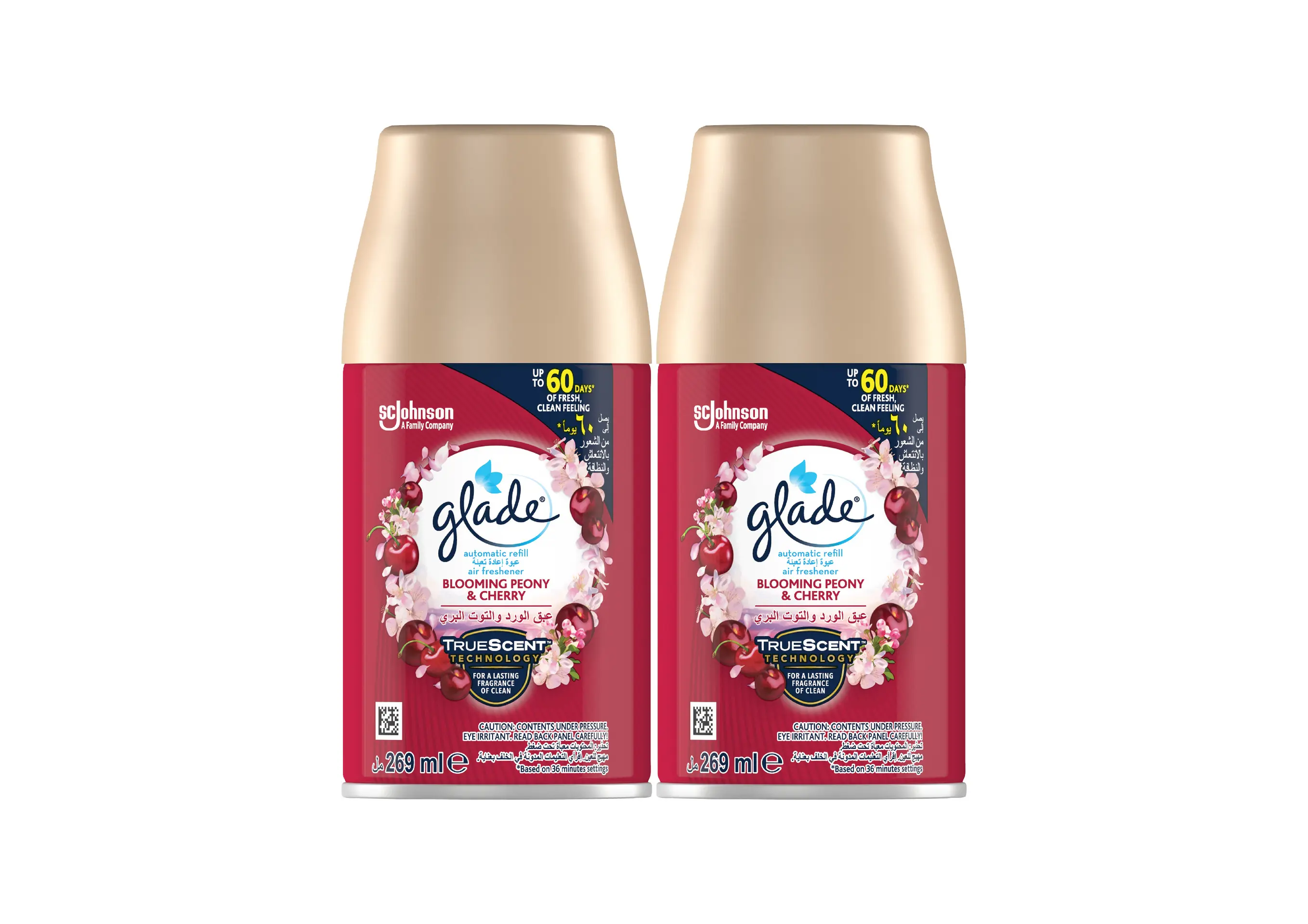 Glade Automatic Spray Refill Peony 269 ml 2 Pcs - view 1