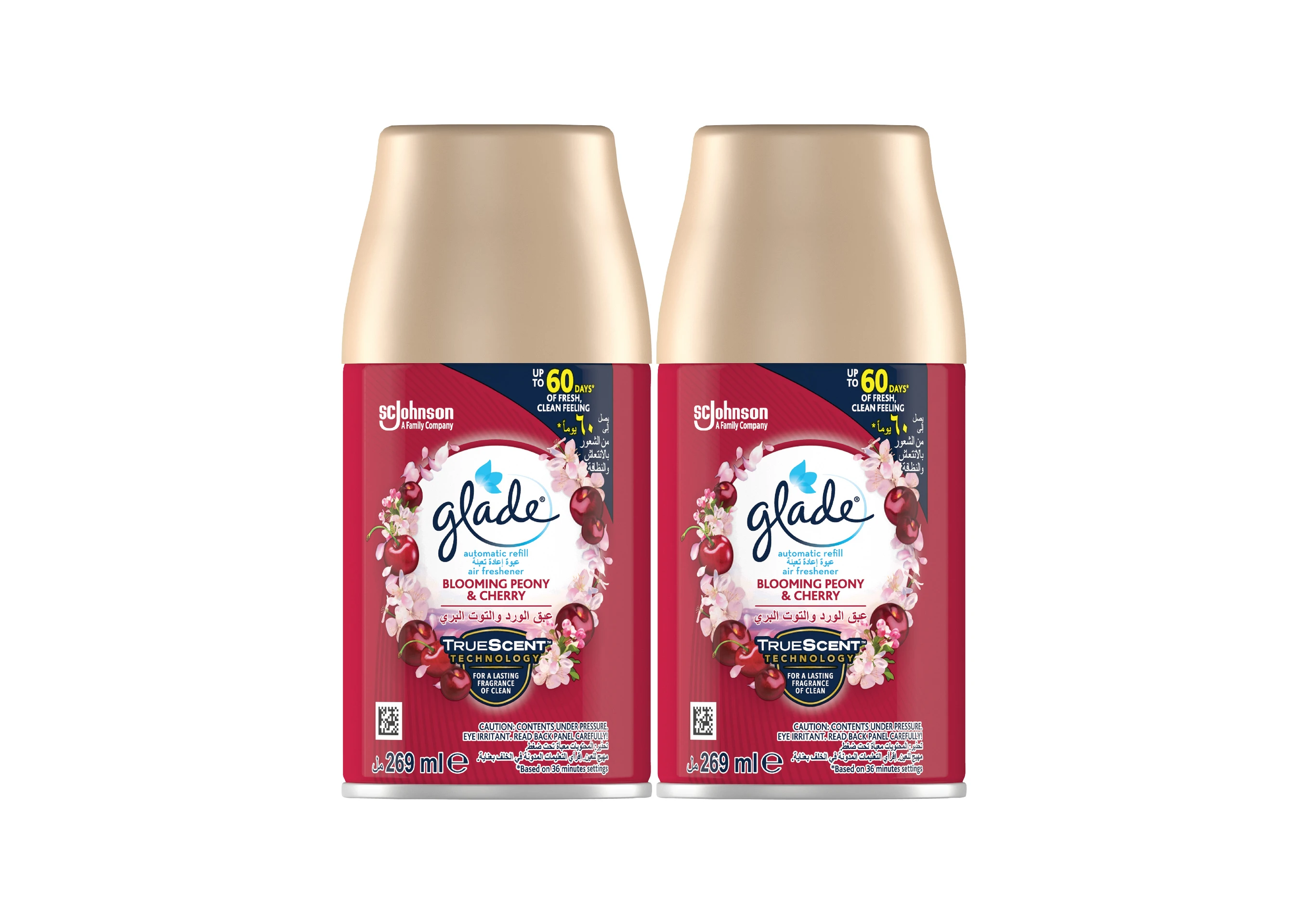 Glade Automatic Spray Refill Peony 269 ml 2 Pcs