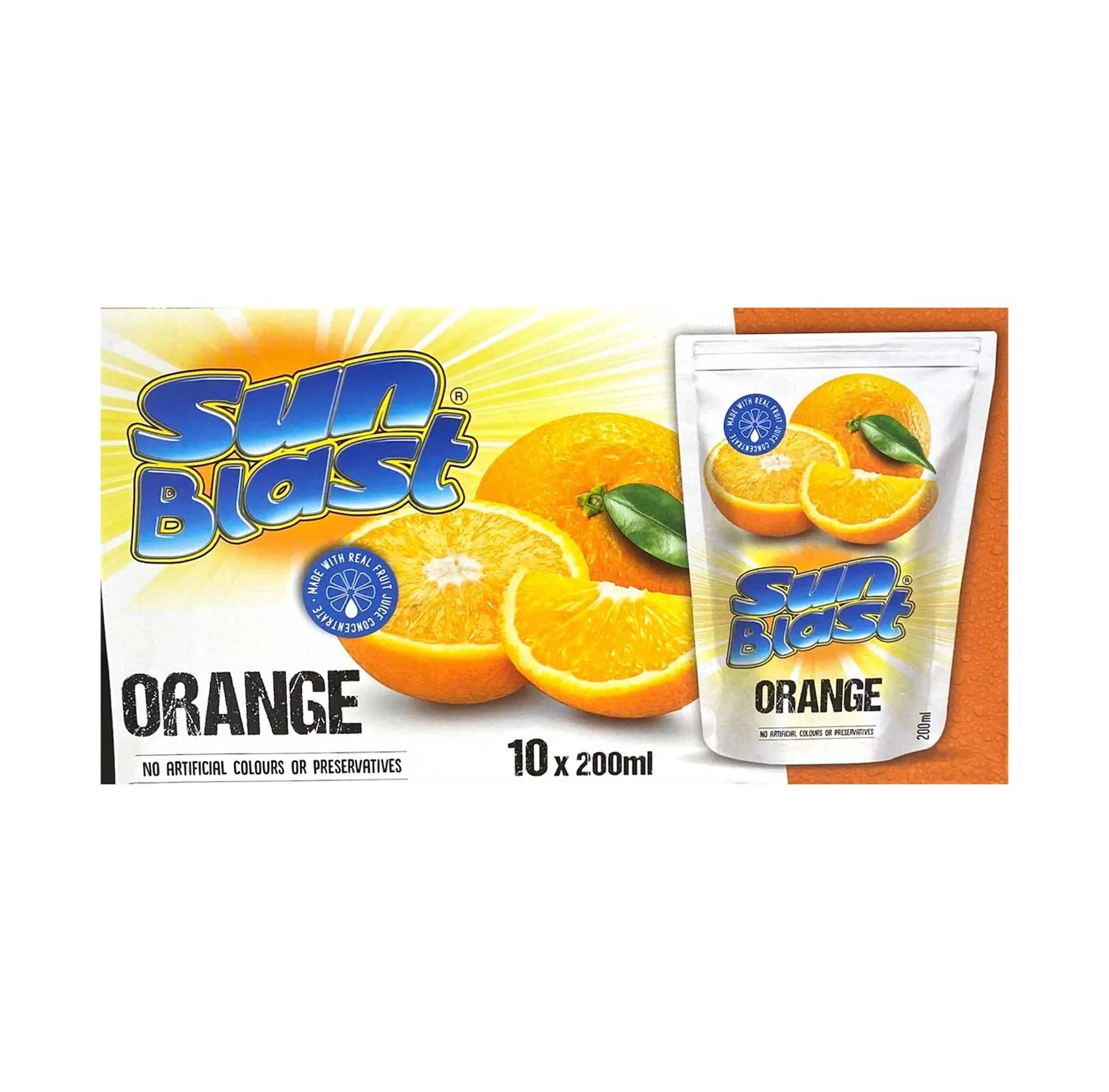 Sunblast Orange 10% 10pcs 200 ml - view 1