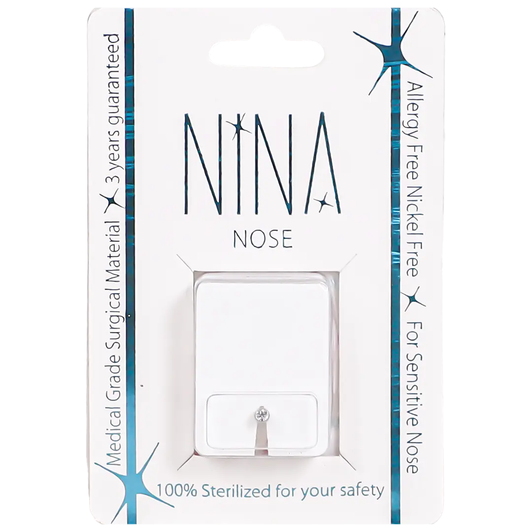  Nina White Nose Birthstone Crystal  - view 1