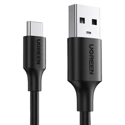 Ugreen Charging And Sync Data Cable USB To USB C 2 m Black