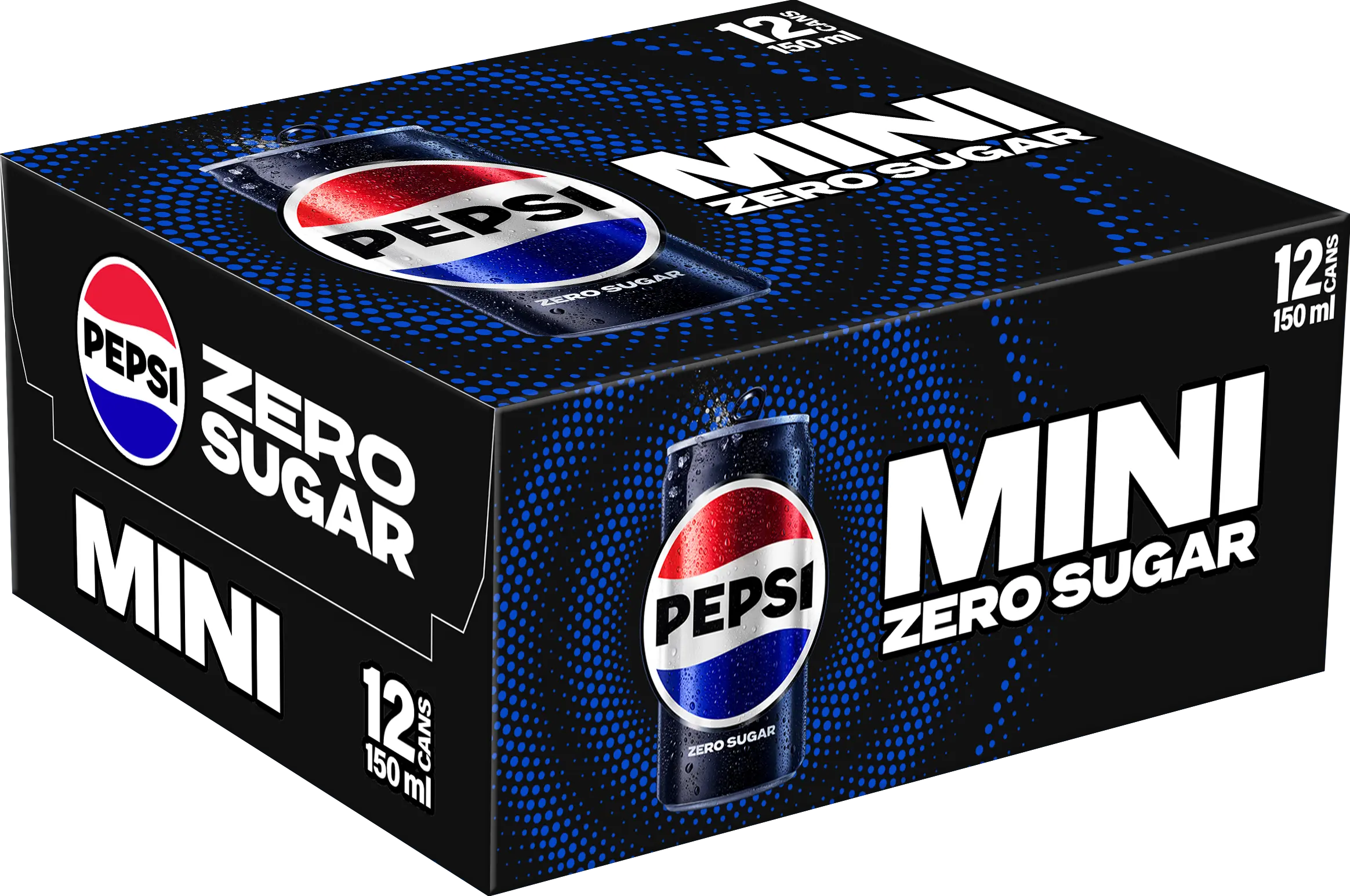  Pepsi Zero Sugar Soft Drink 12 pcs 150 ml - view 1