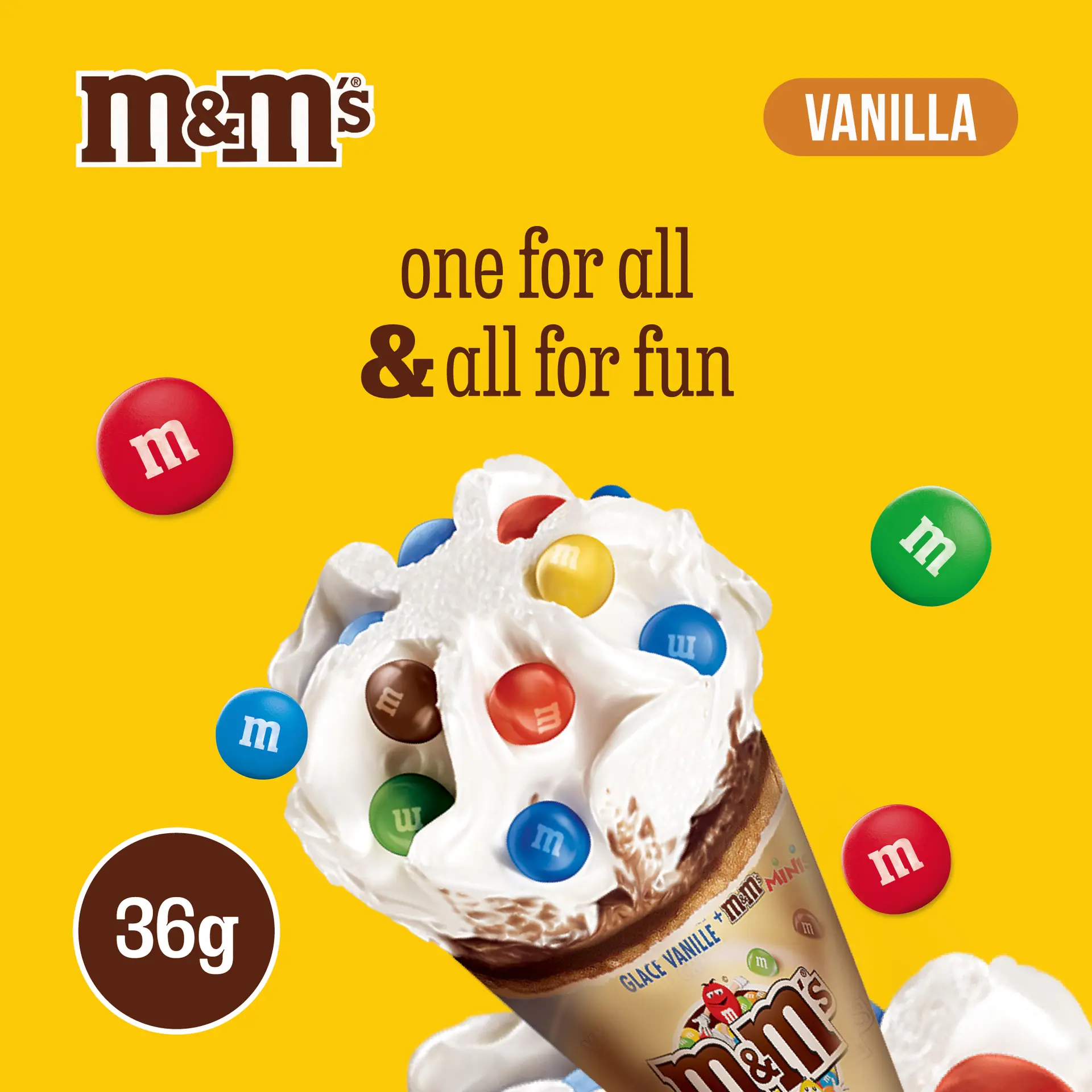 M & Ms Vanilla Ice Cream Cone 110 ml - view 7