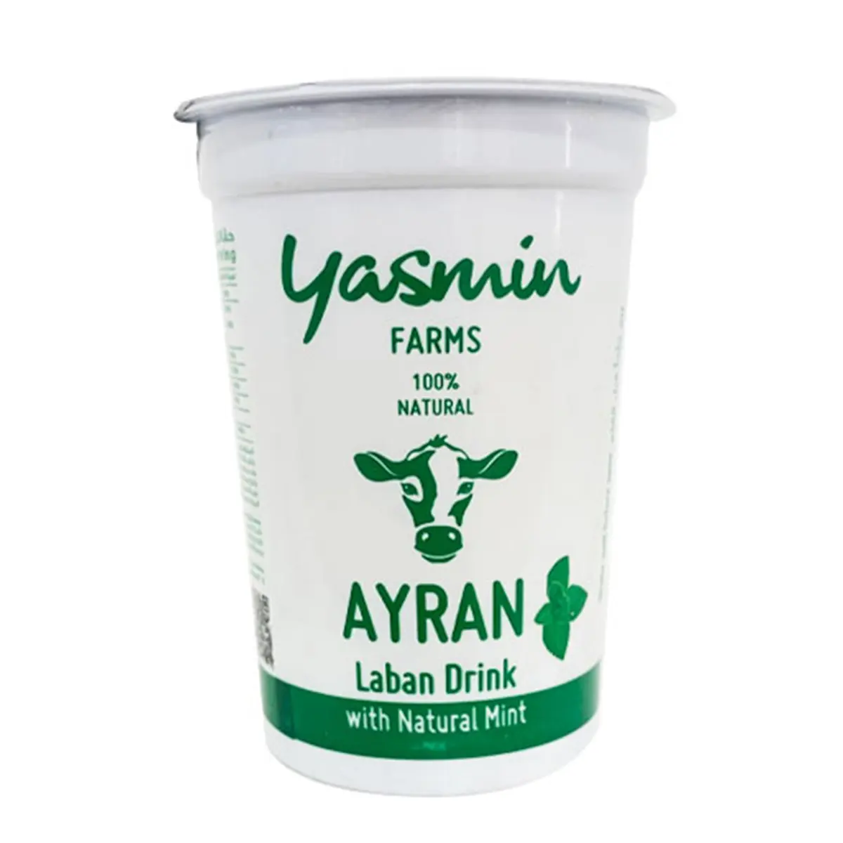 Yasmin Farms Ayran Laban Drink with Natural Mint Cup 200 gm - view 1