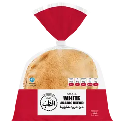الحطب خبز مفرود شاورما أبيض صغير 190 جم