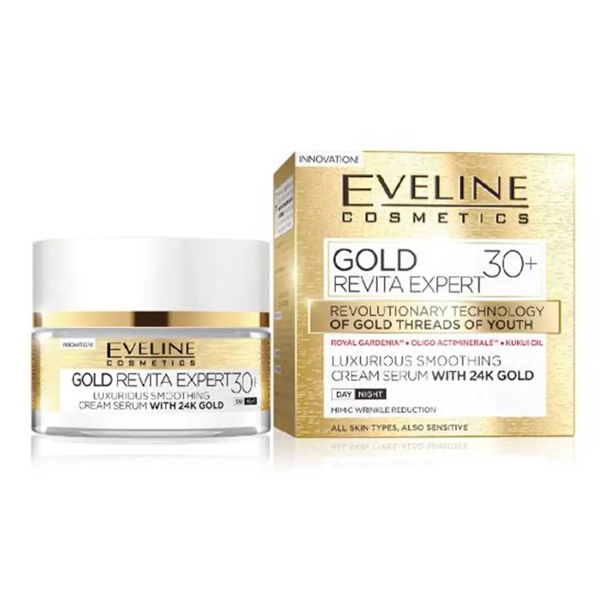 Eveline Gold Lift Expert Day & Night Anti-Wrinkle Cream 50 ml - view 1