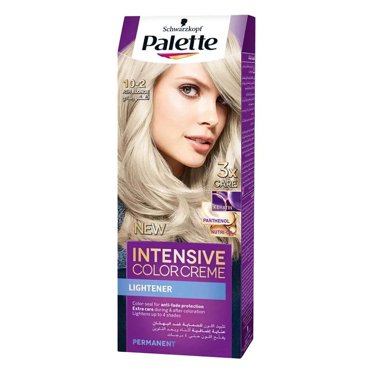 Schwarzkopf Palette Intensive Color Cream 10-2 Ultra Ash Blonde