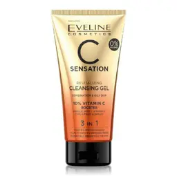 Eveline C Sensation Vit C Cleansing Face Wash Gel 3In1 150 ml