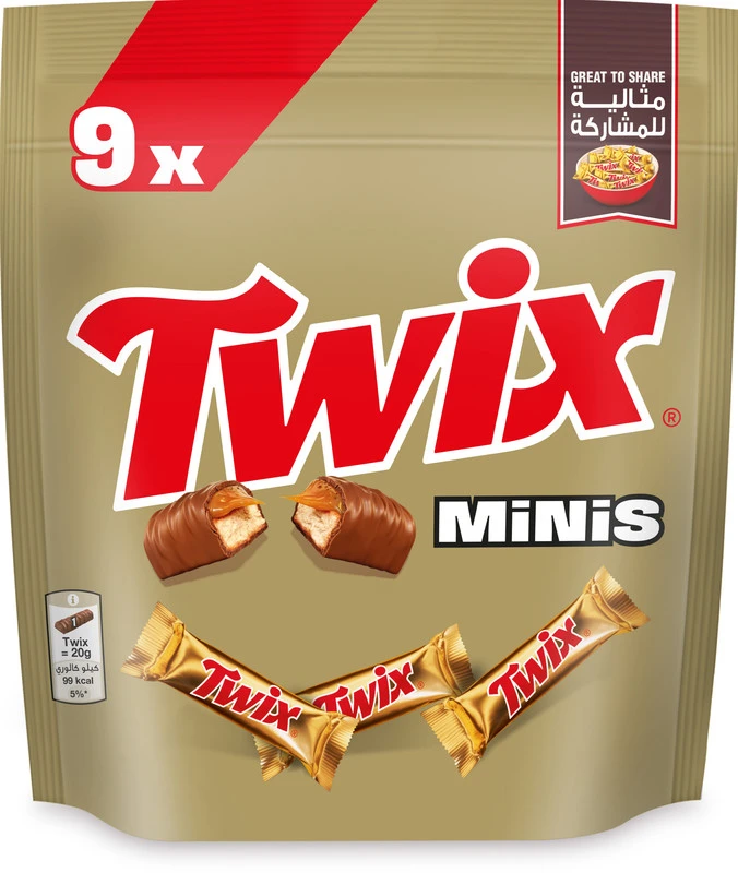 Twix Mini 9 pcs 180 g