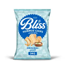 Kitco Bliss Hummus Chips Original 34 gm