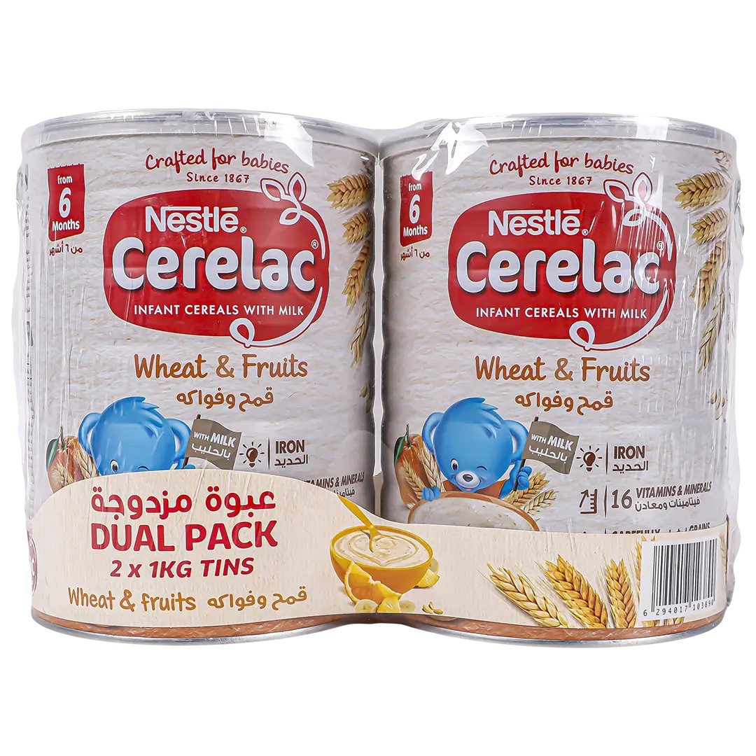 Cerelac Wheat and Fruits Dual Pack 2 pcs 1 kg - view 1
