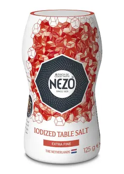 Nezo Extra Fine Iodized Salt 125 Gm