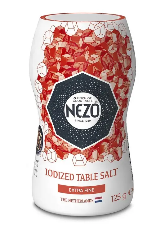 Nezo Extra Fine Iodized Salt 125 Gm - view 1